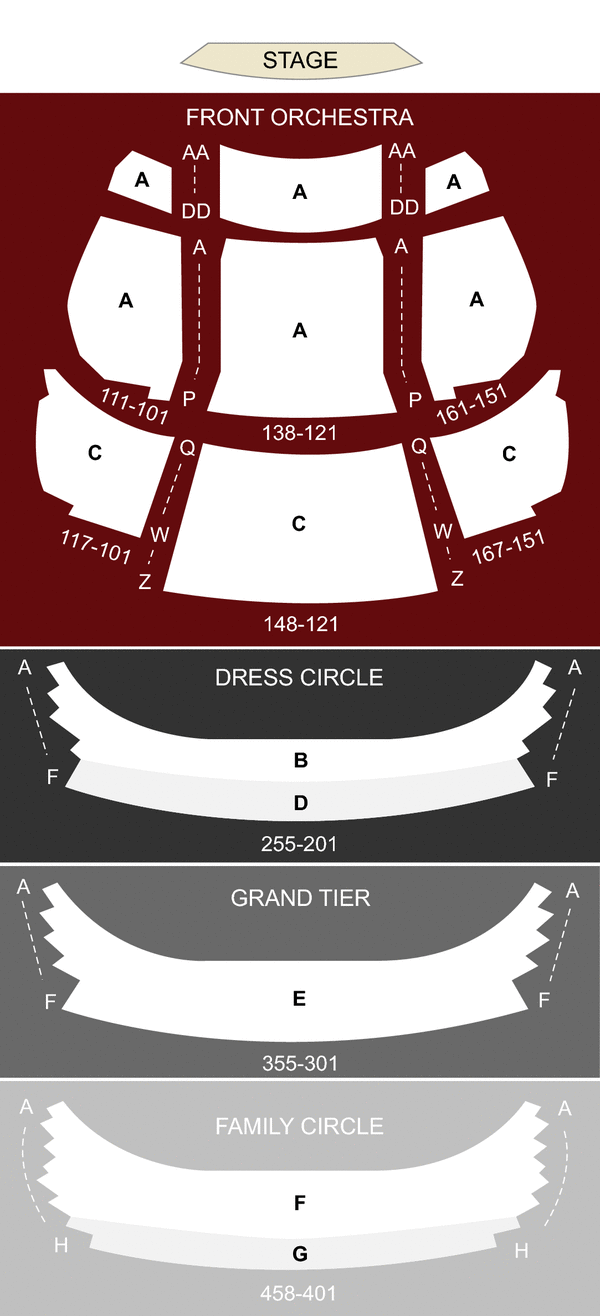 thrivent financial hall appleton wi seating chart appleton performing arts center seating chart
